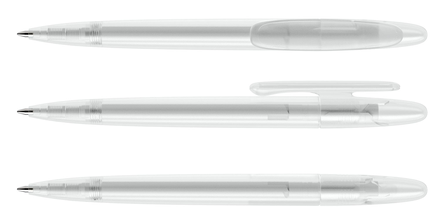 Prodir Kugelschreiber DS5 TFF F01 Clear Gefrostet