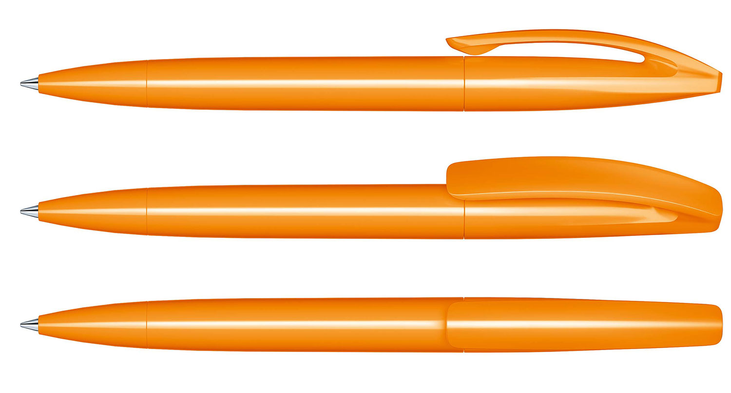 Senator Kugelschreiber Bridge Orange Poliert