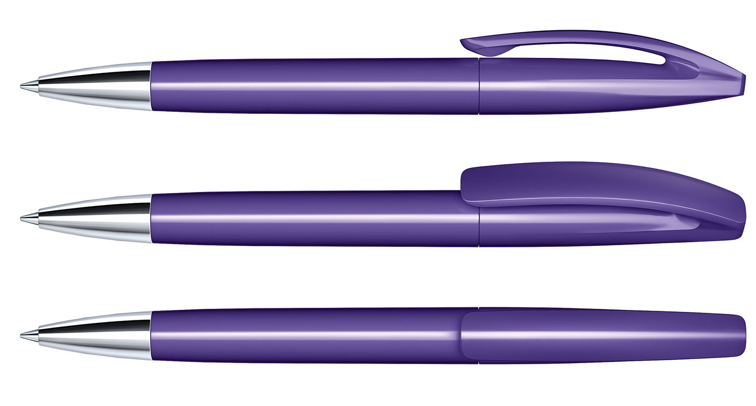 Senator Kugelschreiber Bridge MT Violet Poliert