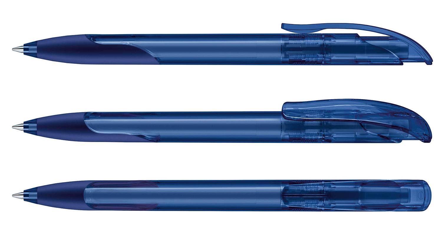 Senator Kugelschreiber Challenger SG Dunkelblau Clear