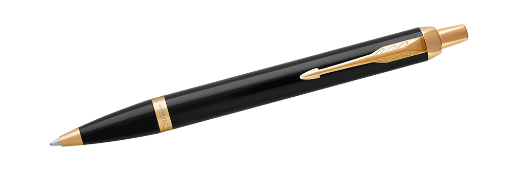 Parker Kugelschreiber IM Core Lack Schwarz GT