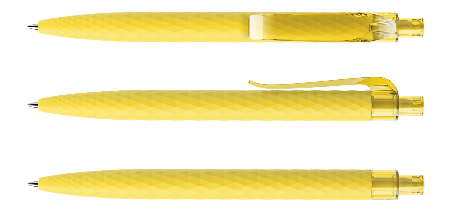 Prodir Kugelschreiber QS01 PRT R07 Gelb Soft-Touch