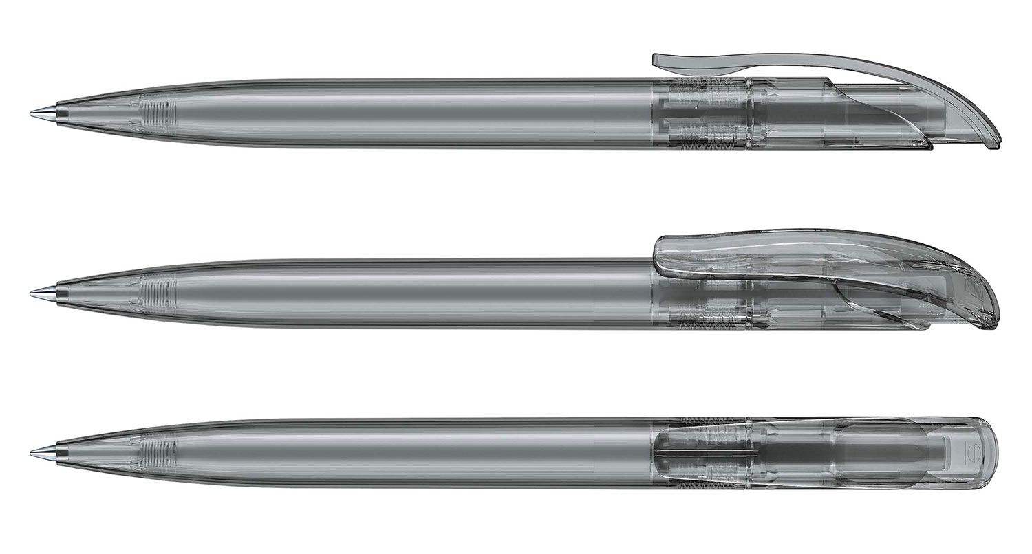 Senator Kugelschreiber Challenger Grau Clear