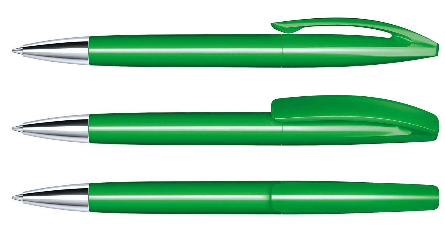 Senator Kugelschreiber Bridge MT Grün Poliert