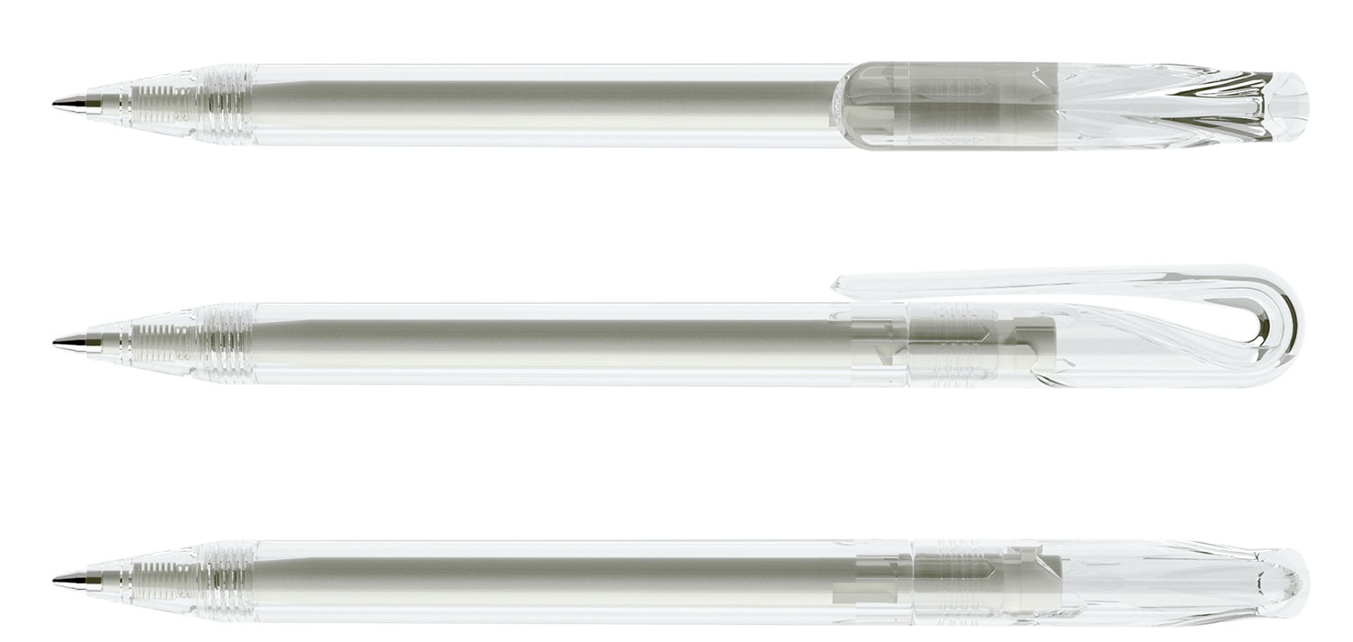 Prodir Kugelschreiber DS1 TTT T01 Clear Transparent