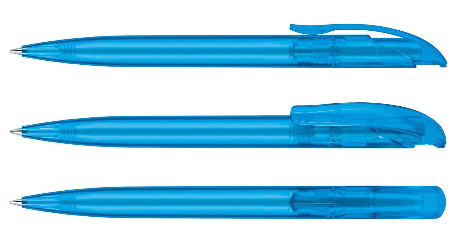 Senator Kugelschreiber Challenger Hellblau Gefrostet