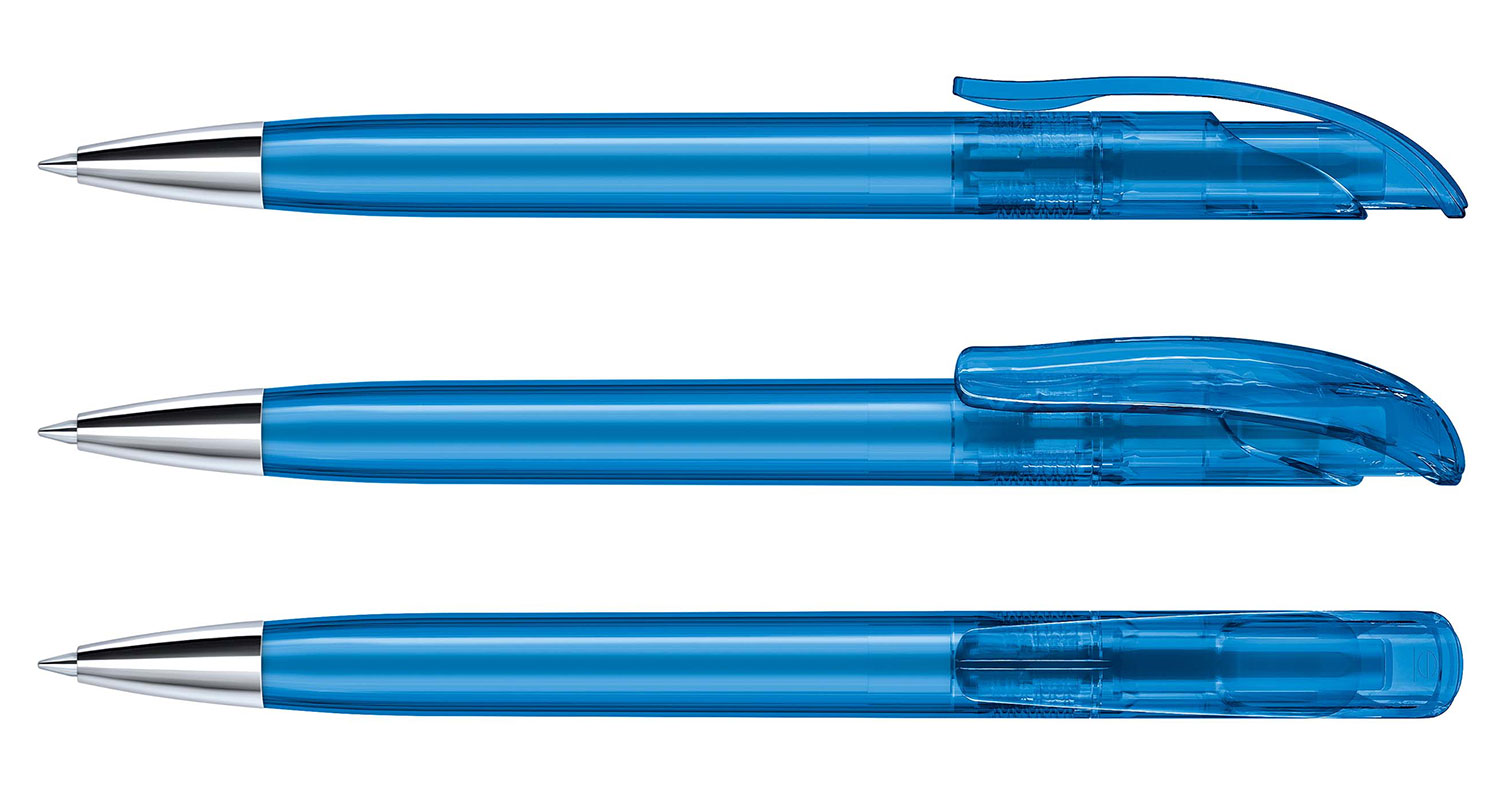 Senator Kugelschreiber Challenger MT Blau Clear