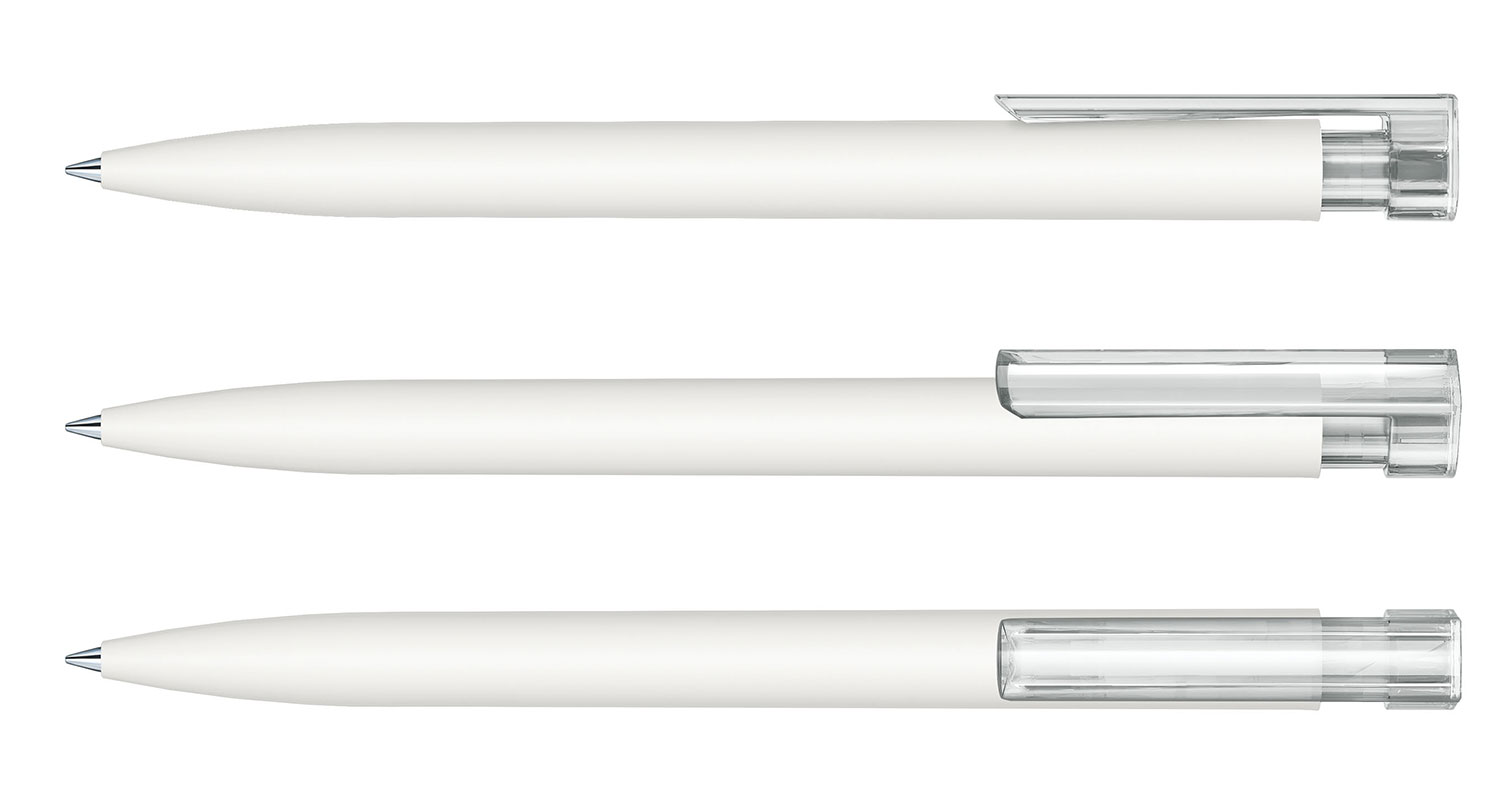 Senator Kugelschreiber Liberty Weiss Soft Touch