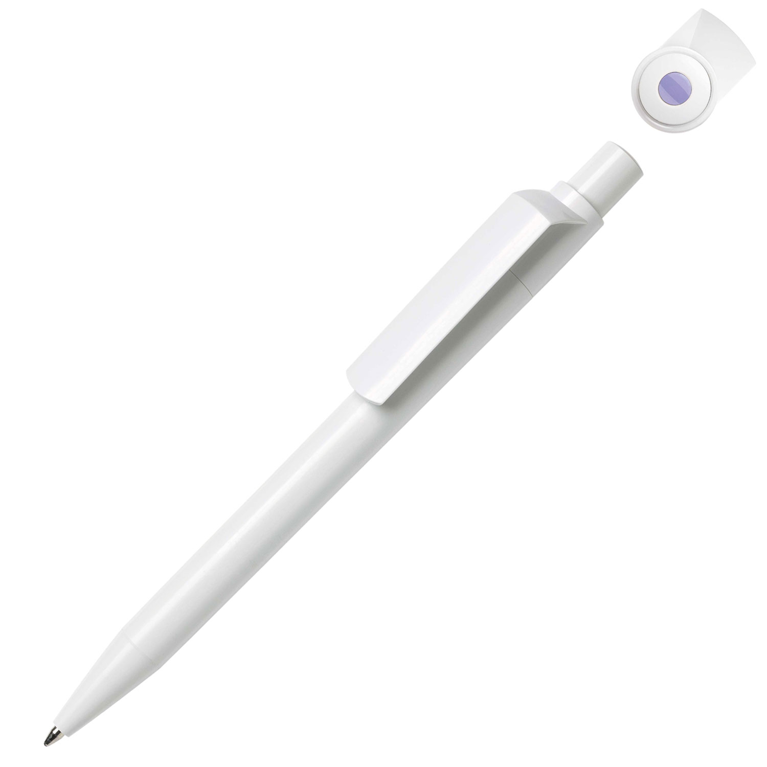 Quatron Kugelschreiber Dot Solid Lila