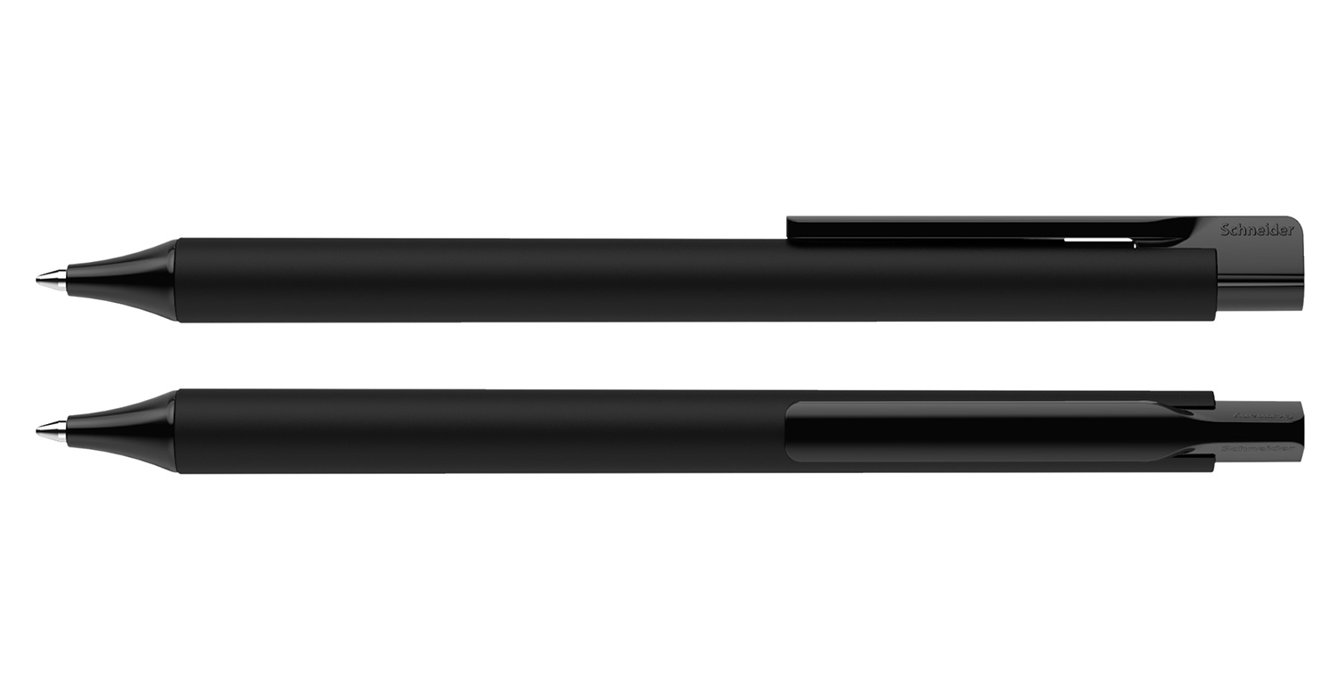 Schneider Kugelschreiber Essential Schwarz Soft-Touch
