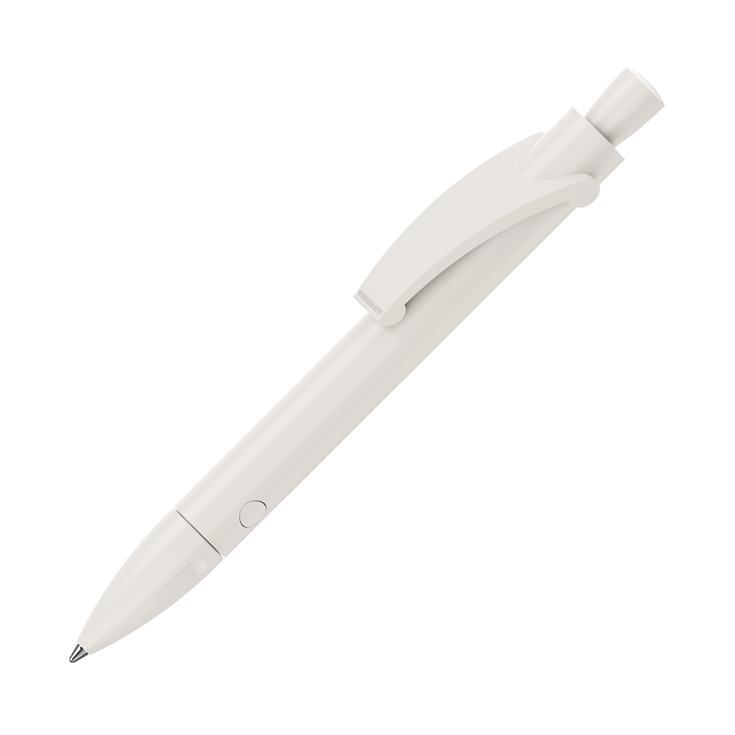 Klio Kugelschreiber Grande matt recycling Weiß