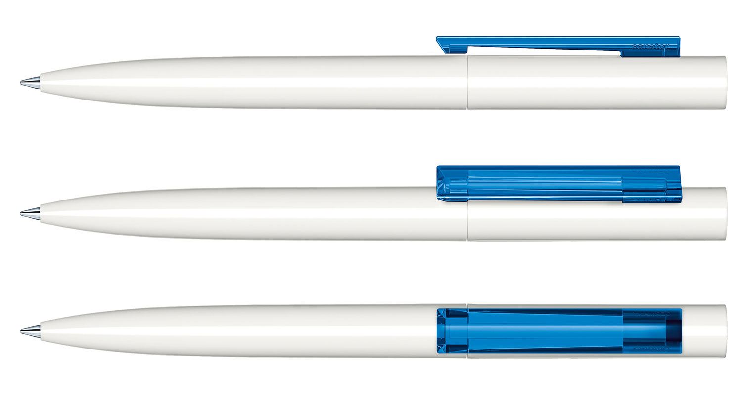 Senator Kugelschreiber Headliner Basic Blau Poliert