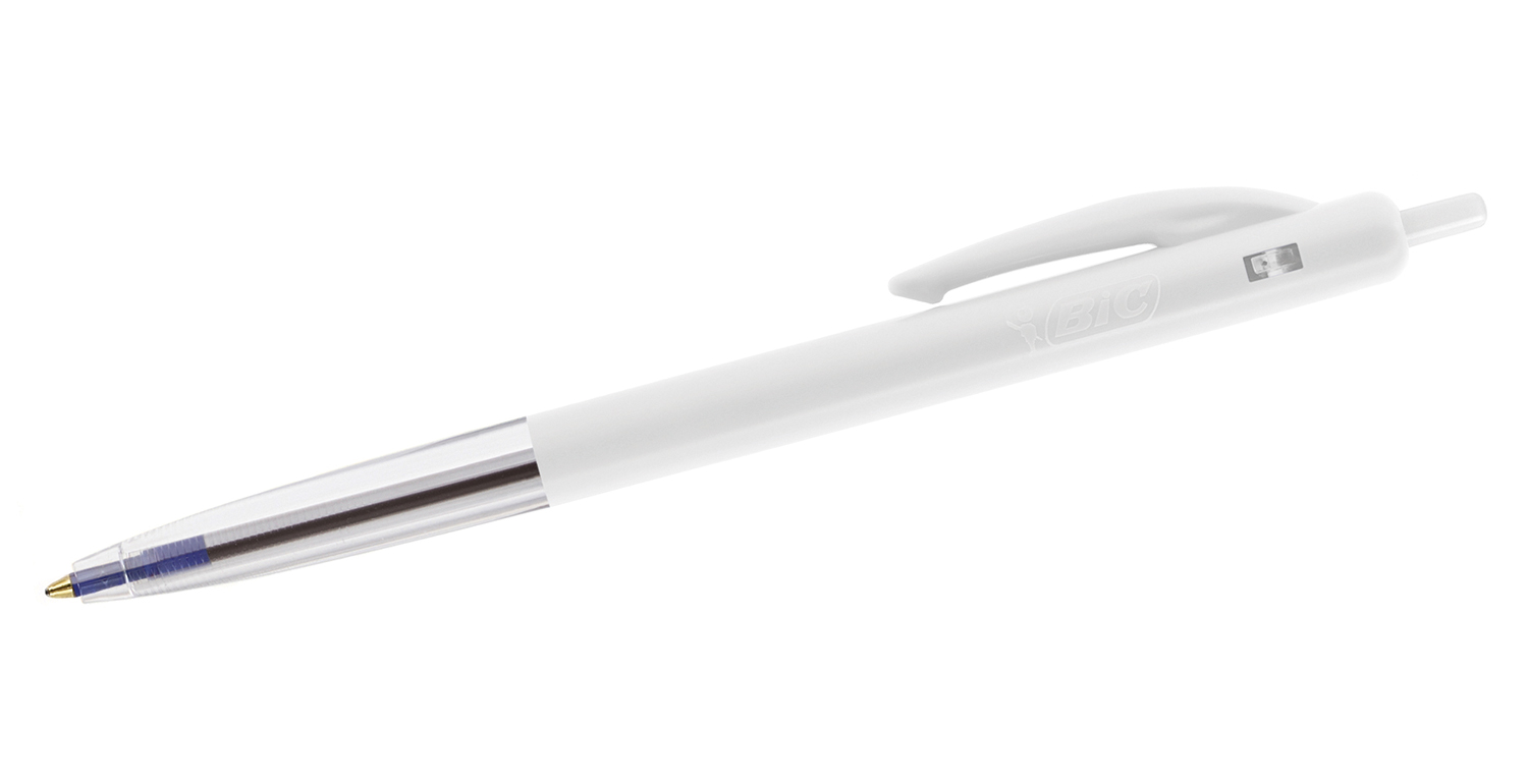 BIC® Kugelschreiber M10 Clic Weiß