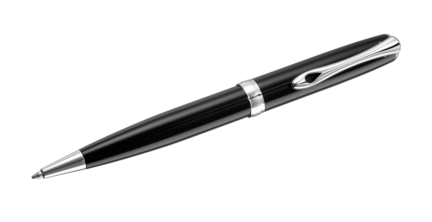 Diplomat Kugelschreiber Excellence A2 Lack Schwarz-Chrom
