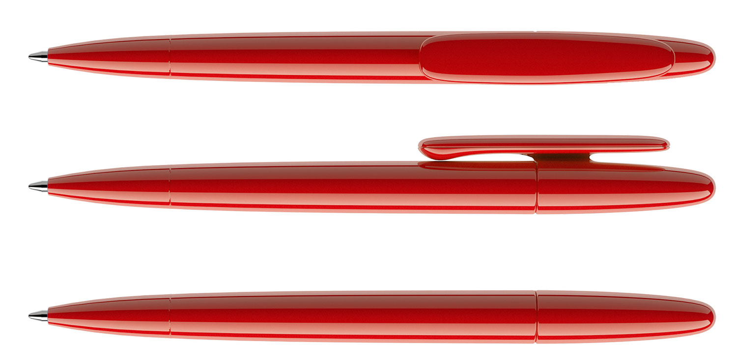 Prodir Kugelschreiber DS5 TPP P20 Rot Poliert