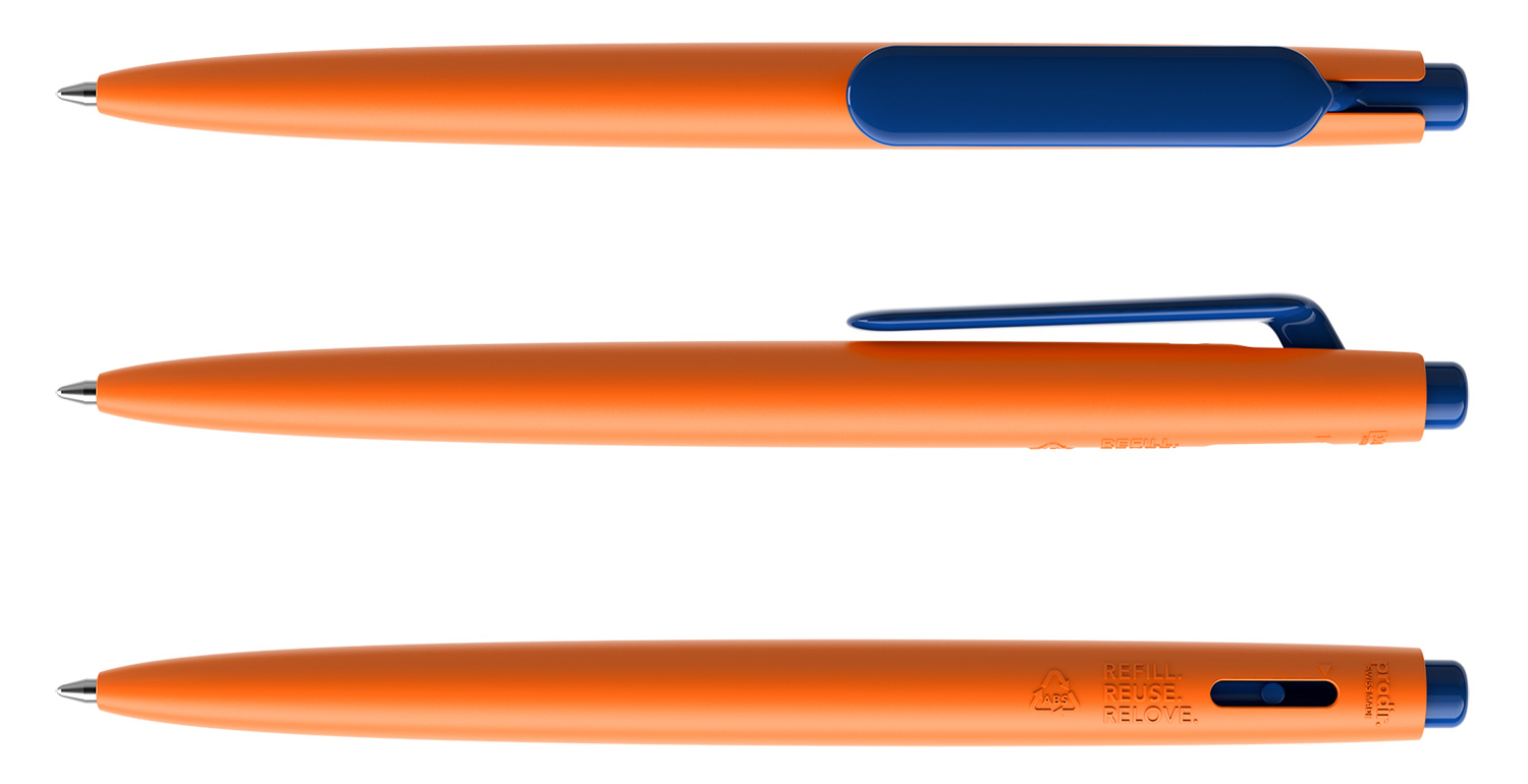 Prodir Kugelschreiber DS11 PMP M10 P55 Orange-Navyblau