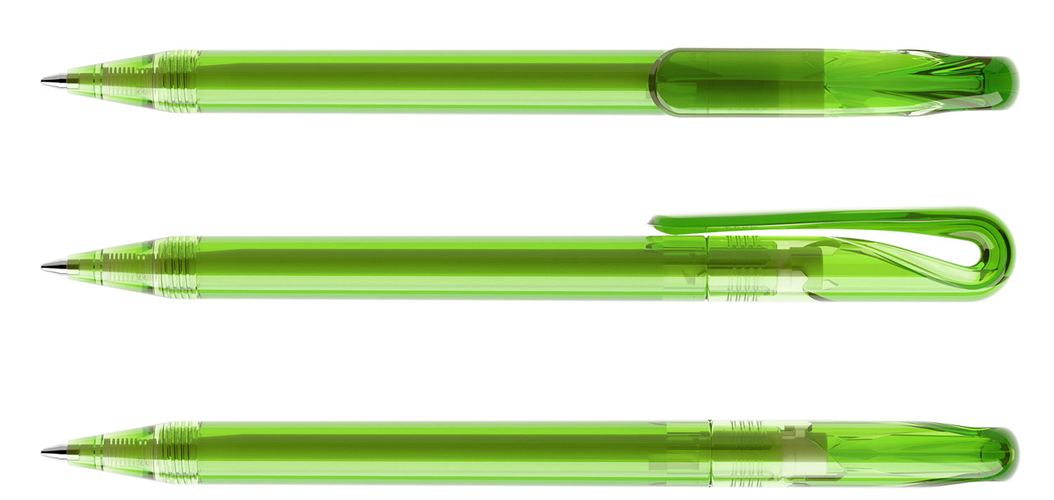 Prodir Kugelschreiber DS1 TTT T47 Grün Transparent