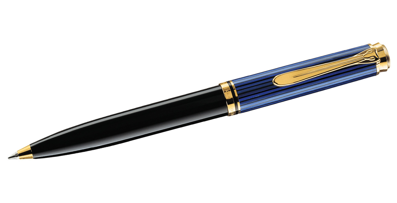 Pelikan Kugelschreiber Premium Souverän 600 Schwarz-Blau