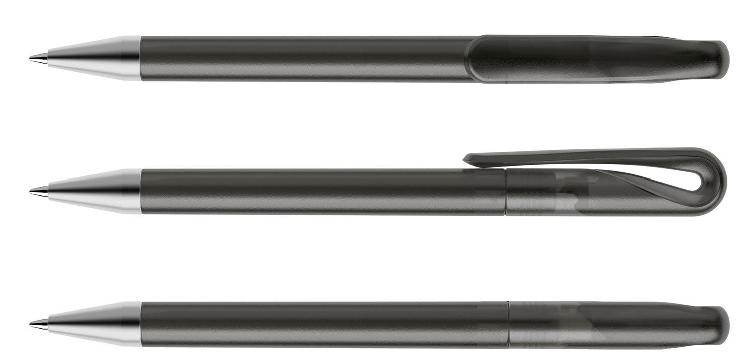 Prodir Kugelschreiber DS1 TFS F75 Schwarz Frosted