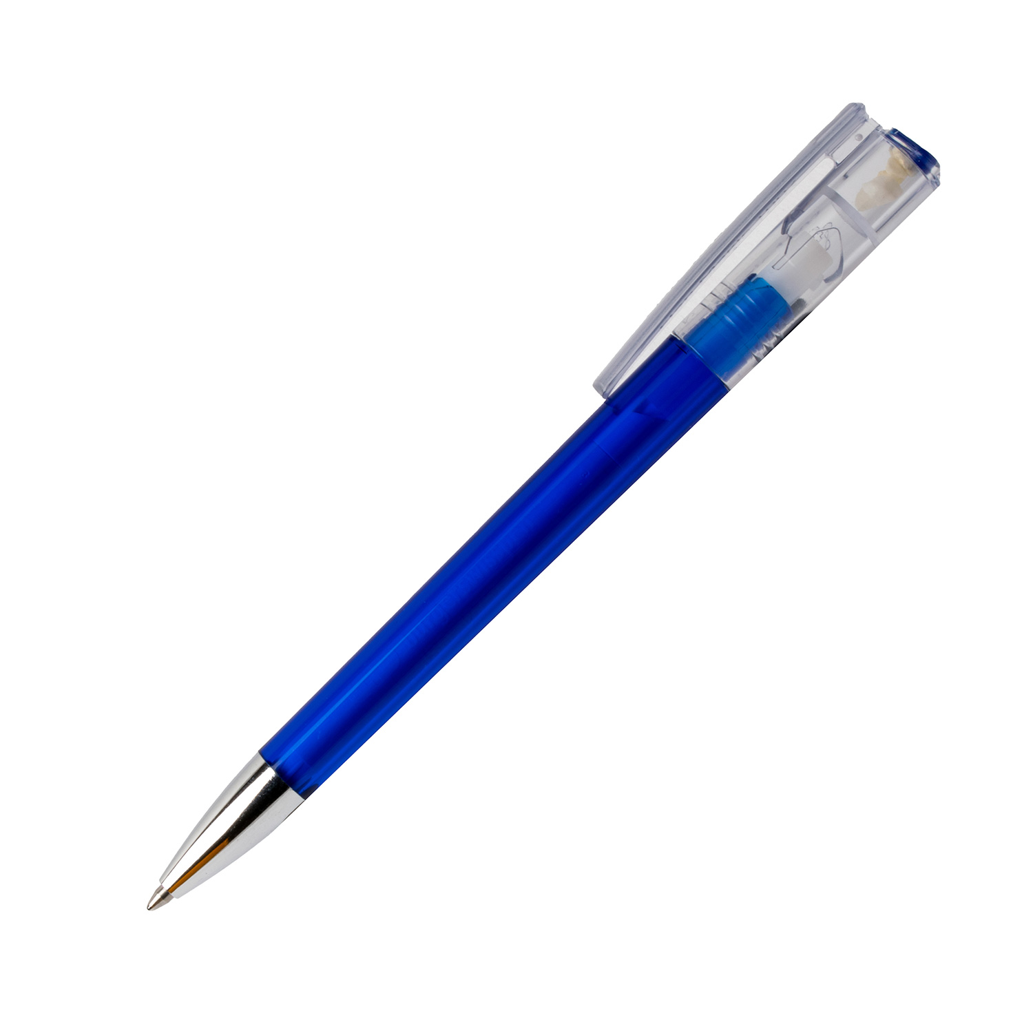 Burger Swiss Pen Kugelschreiber Elan Magic 1007 Transparent Nachtblau