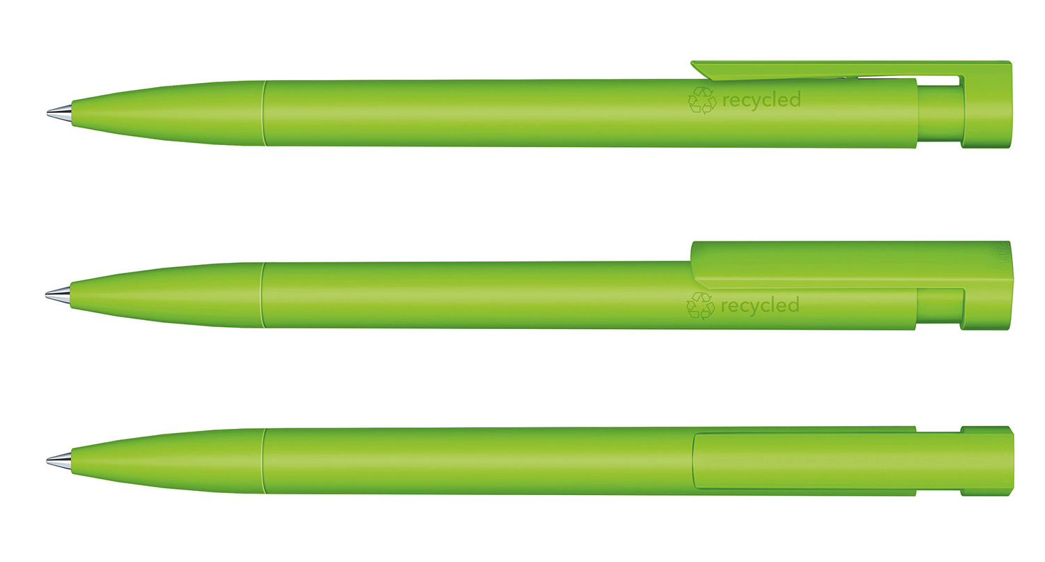 Senator Kugelschreiber Liberty Recycled Matt Hellgrün