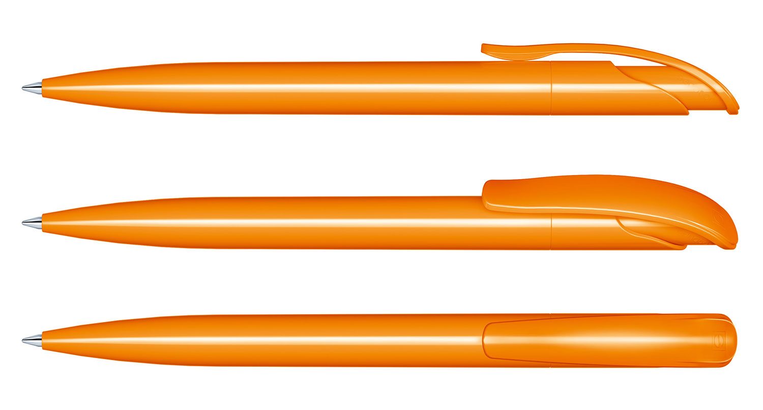 Senator Kugelschreiber Challenger Orange Poliert