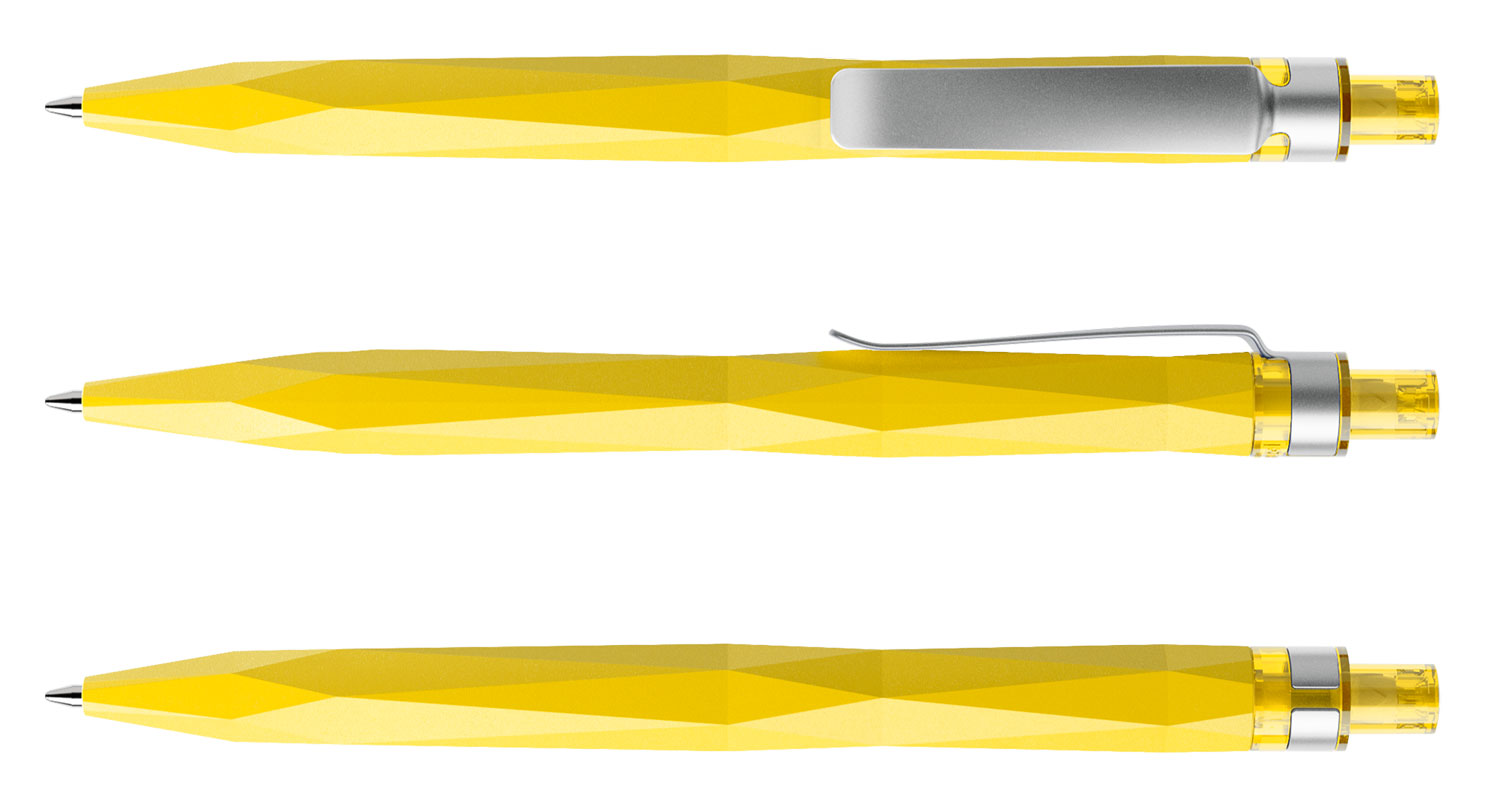 Prodir Kugelschreiber QS20 PMS M07 Gelb Matt Metall-Clip