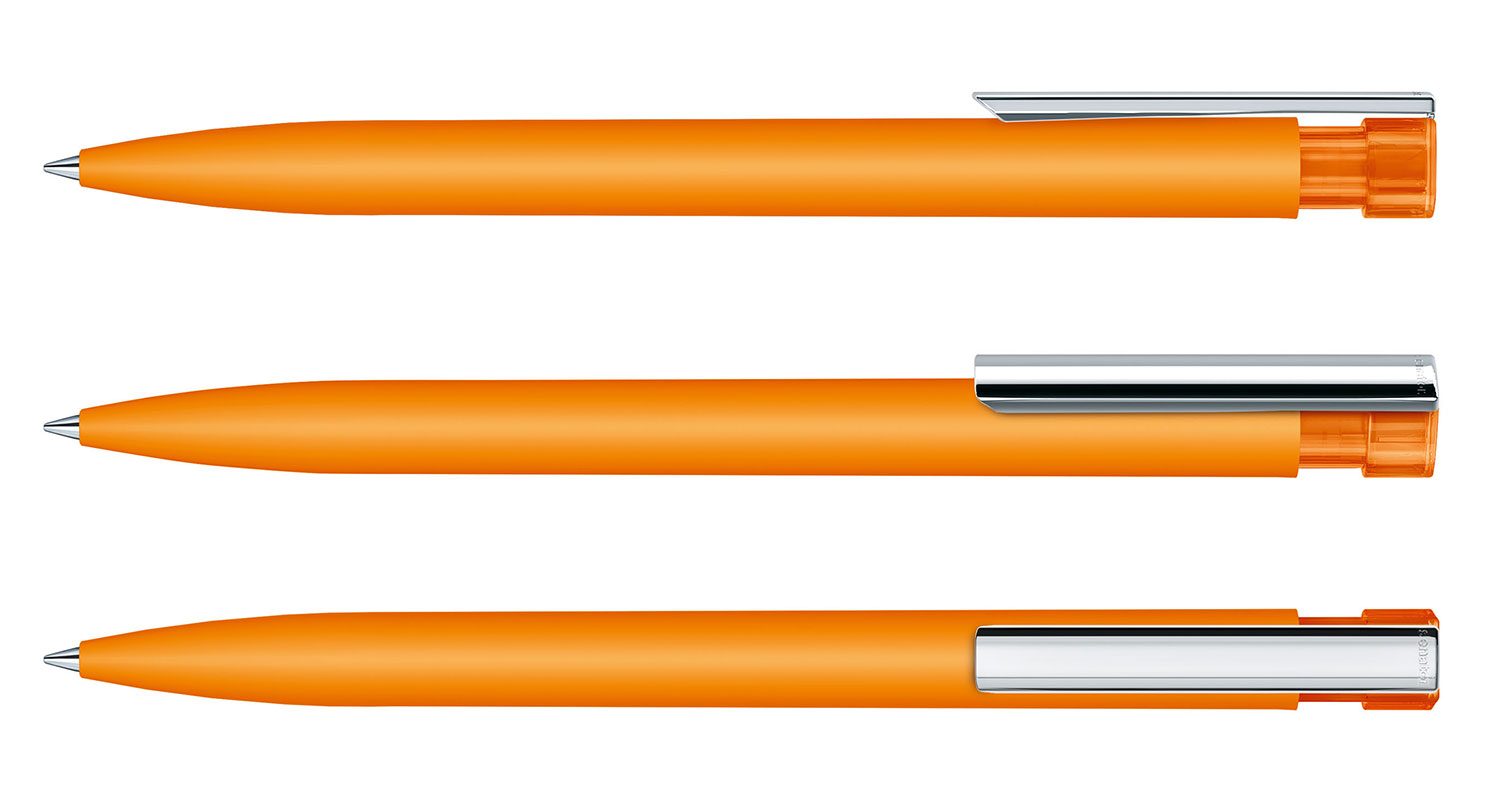 Senator Kugelschreiber Liberty Orange Soft Touch MC