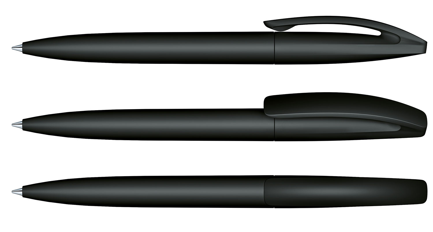 Senator Kugelschreiber Bridge Schwarz Soft Touch