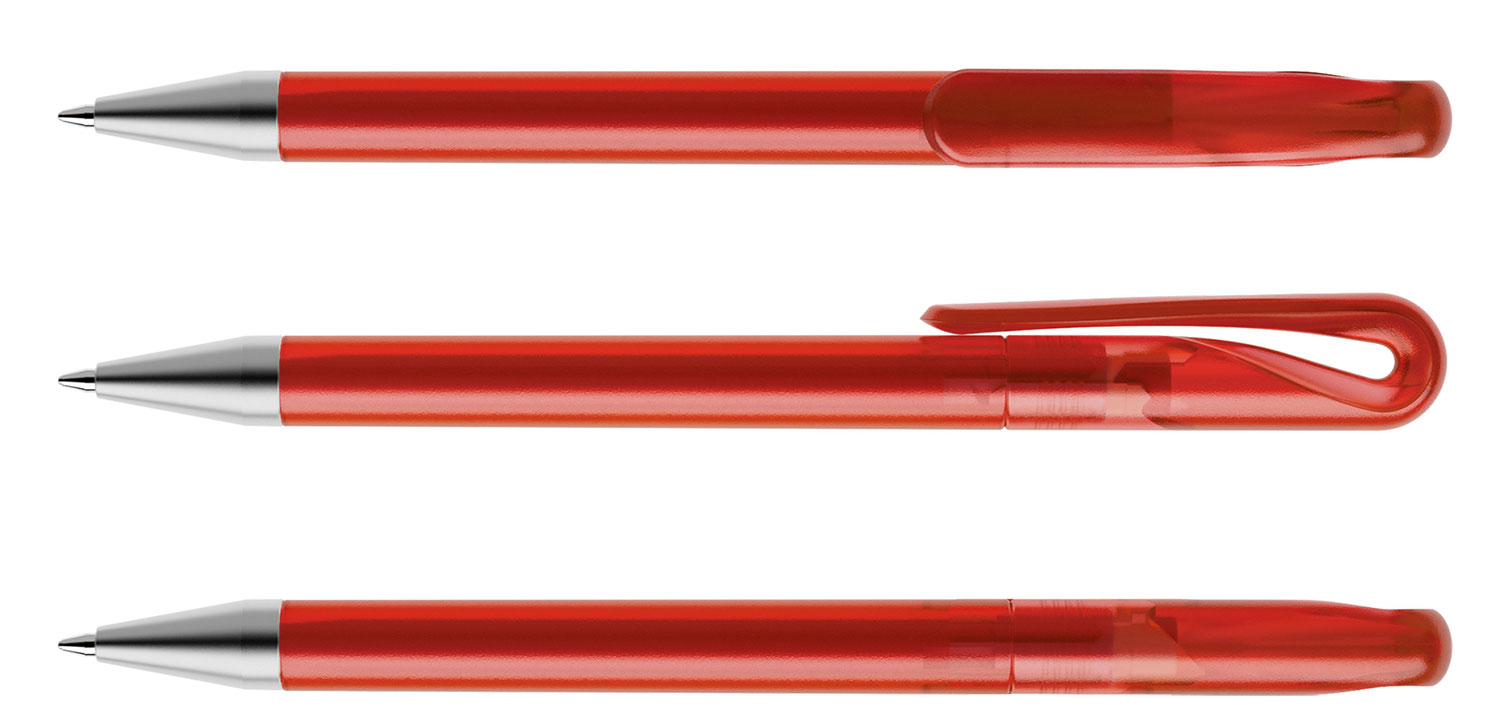 Prodir Kugelschreiber DS1 TFS F20 Rot Frosted