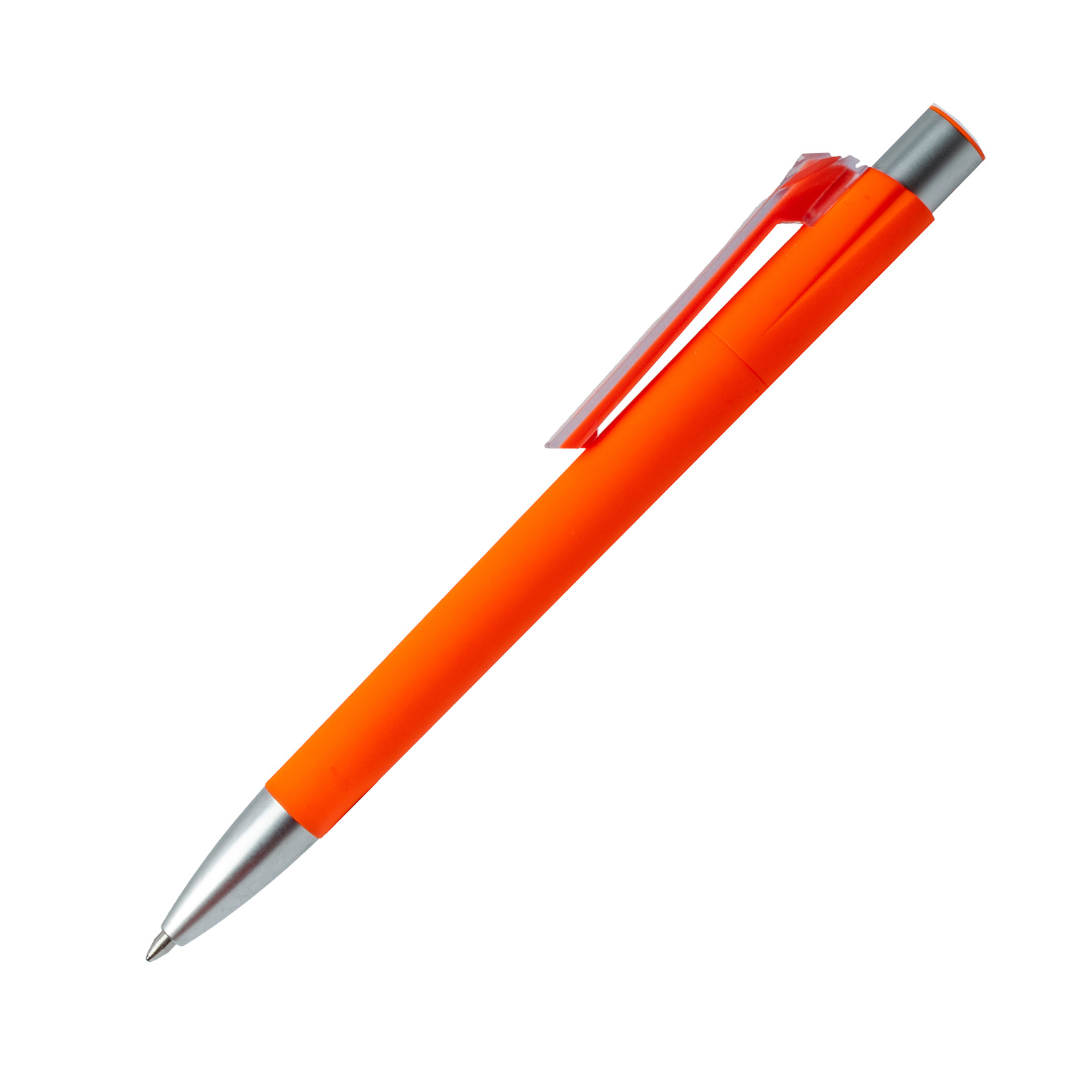Burger Swiss Pen Kugelschreiber Prisma Soft Crystal 1103 Neonorange
