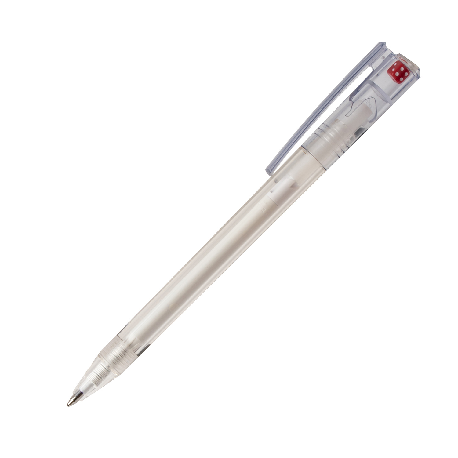 Burger Swiss Pen Kugelschreiber Elan Magic 1006 Transparent Glasklar