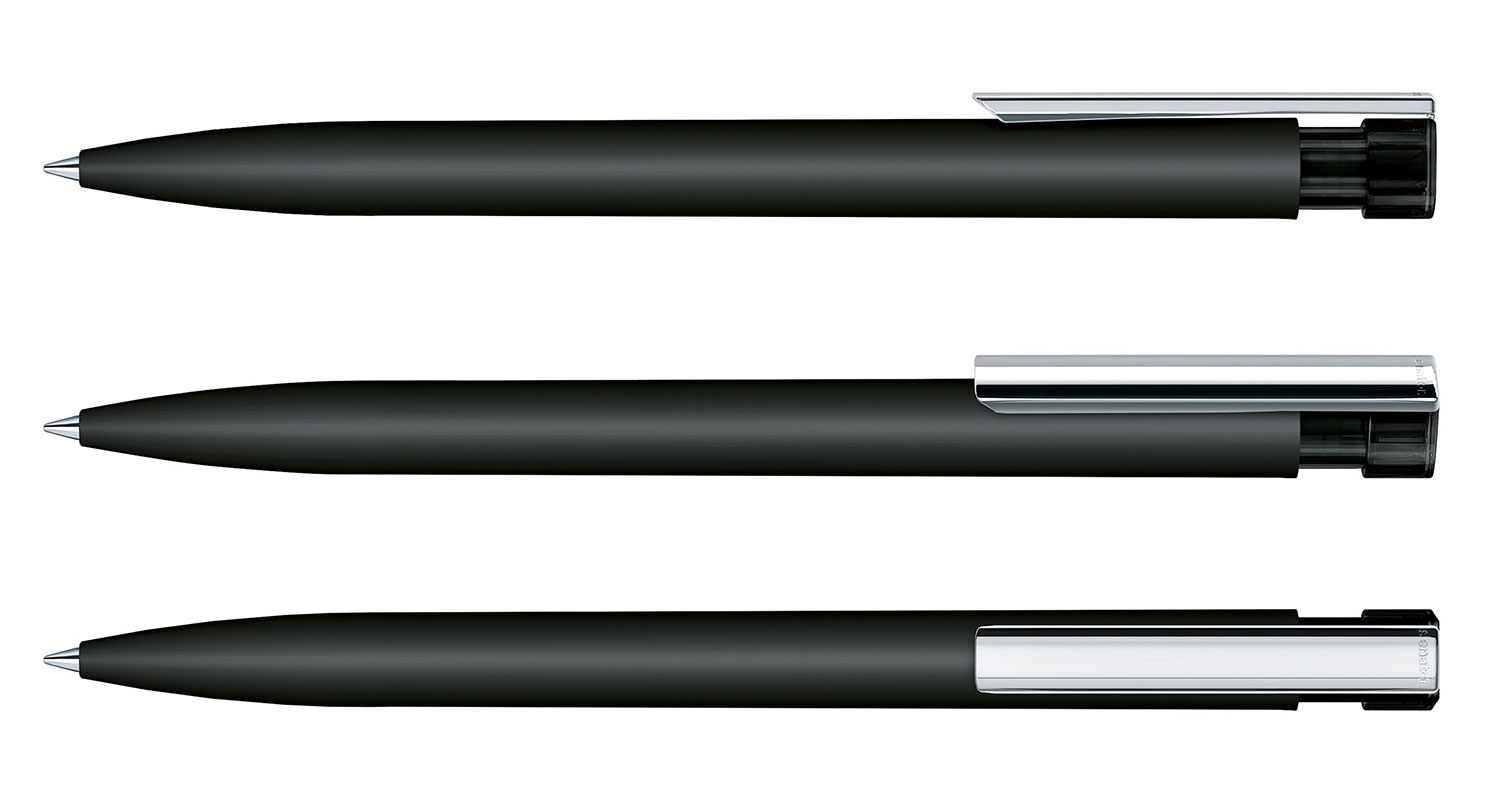 Senator Kugelschreiber Liberty Schwarz Soft Touch MC