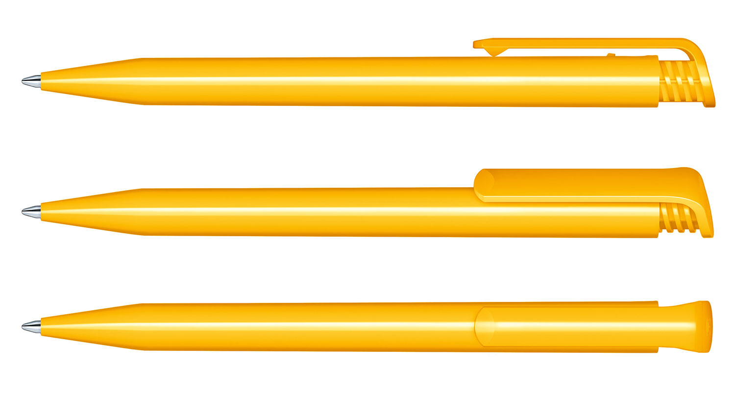 Senator Kugelschreiber Super Hit Gelb Poliert