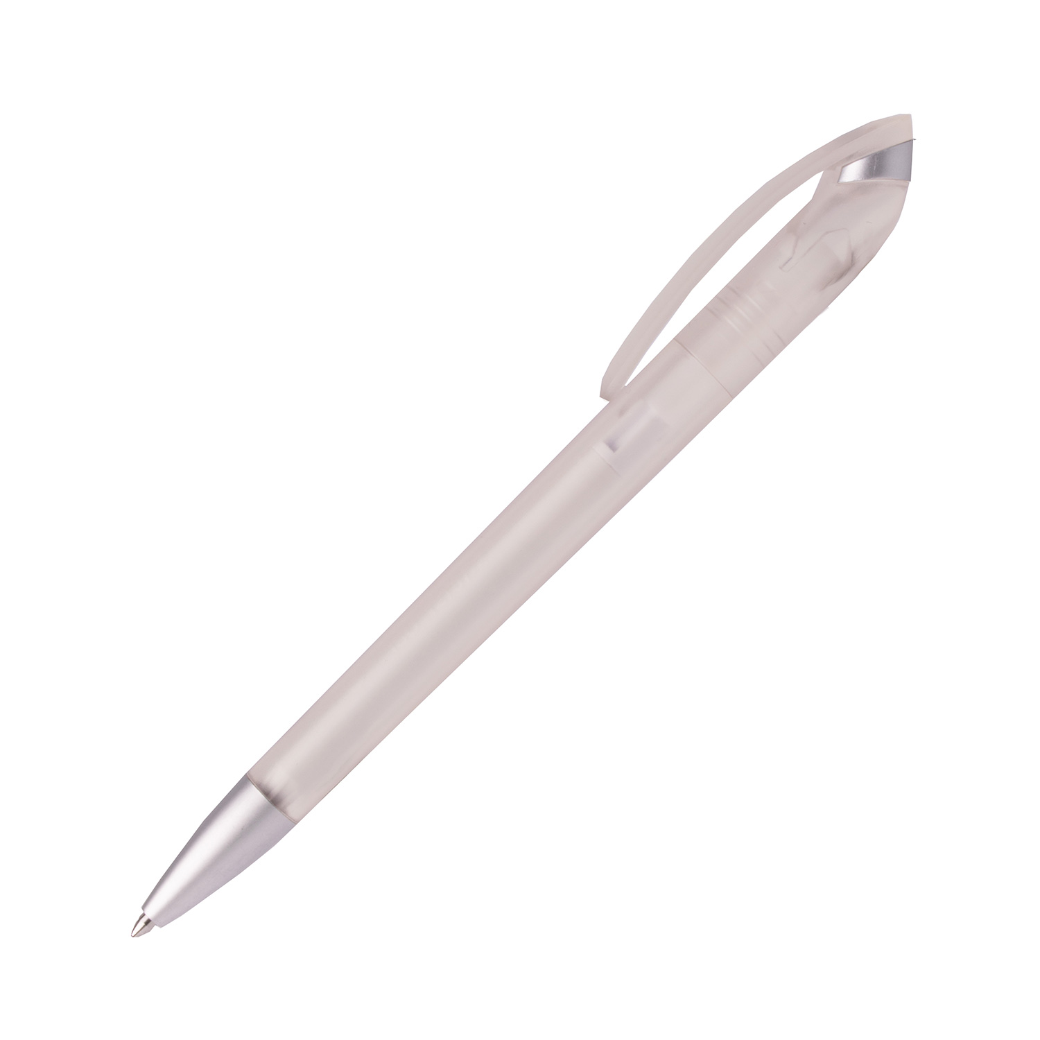 Burger Swiss Pen Kugelschreiber Beo Elegance 208 Transparent Polarweiß