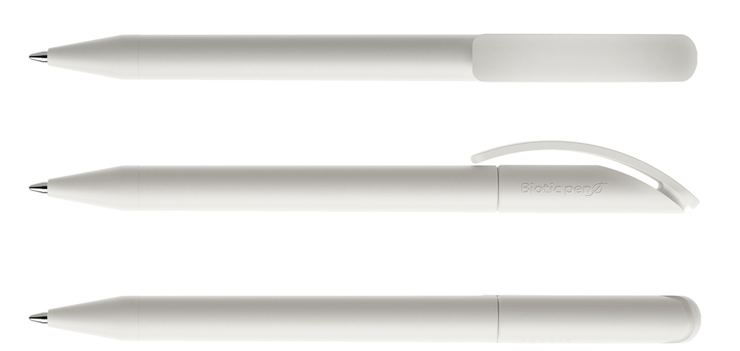 Prodir Kugelschreiber DS3 TBB B02 Weiss Biotic