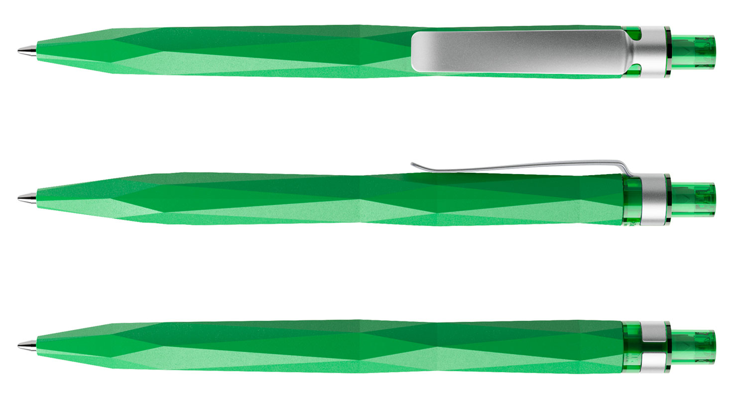 Prodir Kugelschreiber QS20 PMS M67 Grün Matt Metall-Clip