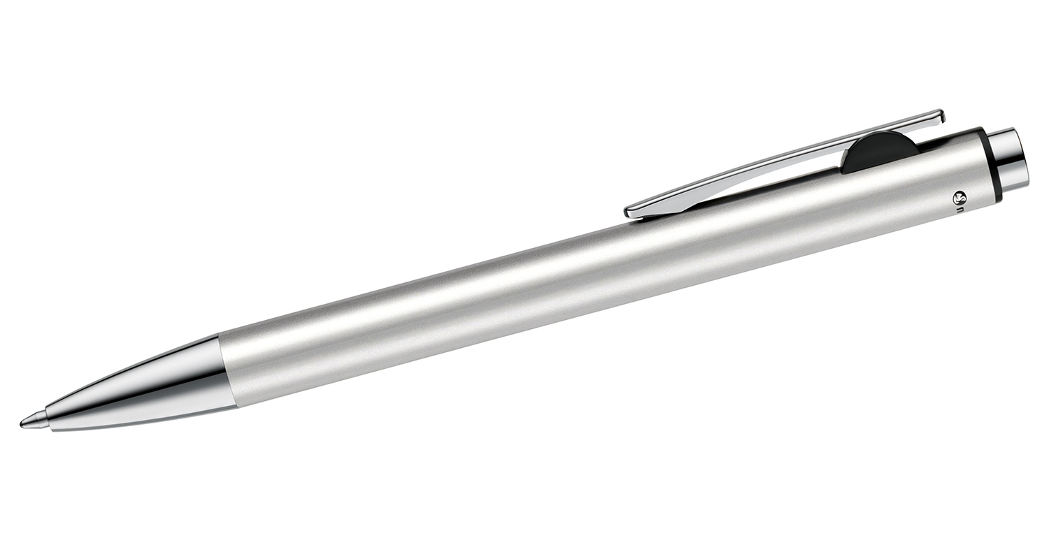 Pelikan Kugelschreiber snap Silber Pur Matt