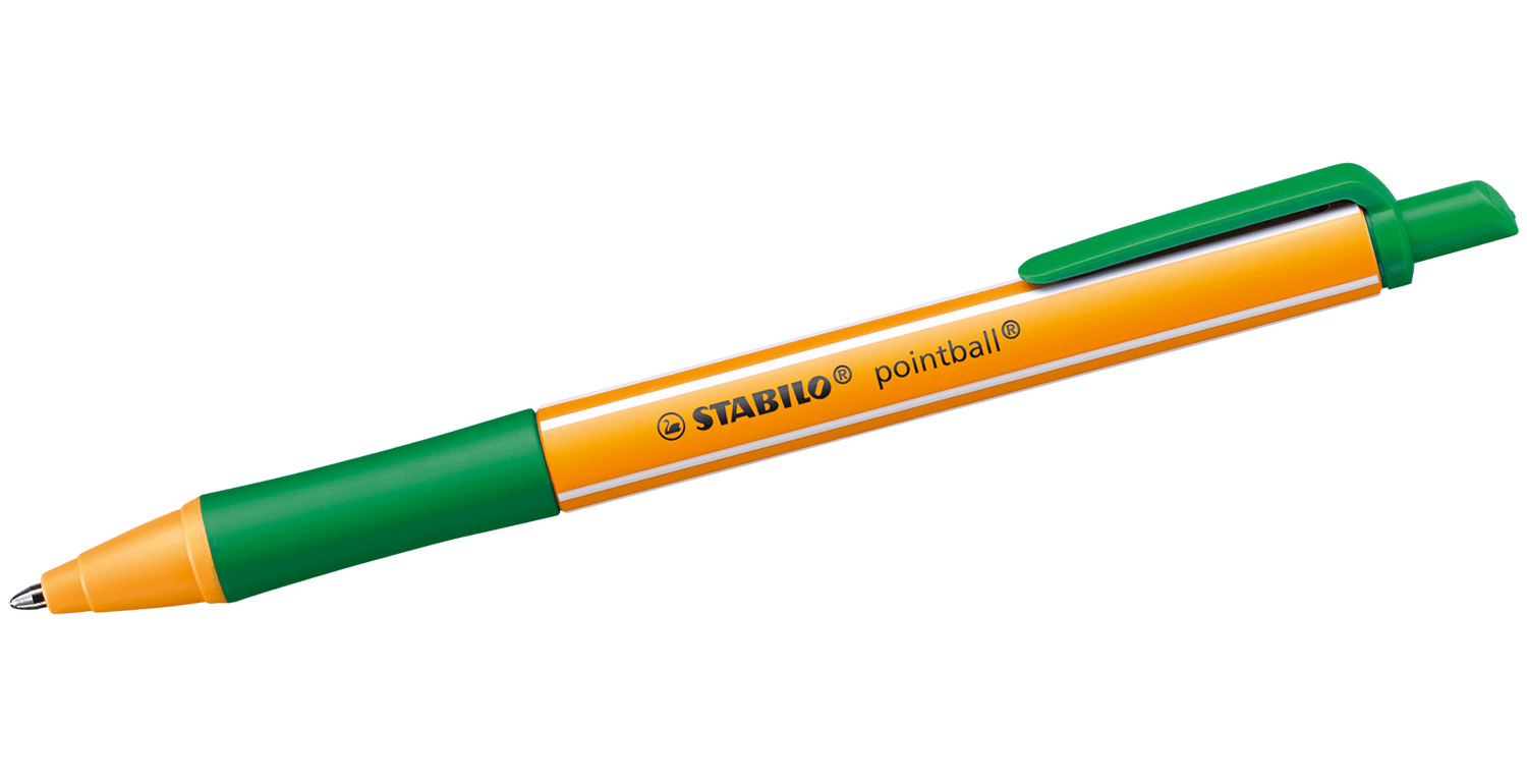 STABILO Kugelschreiber pointball Grün