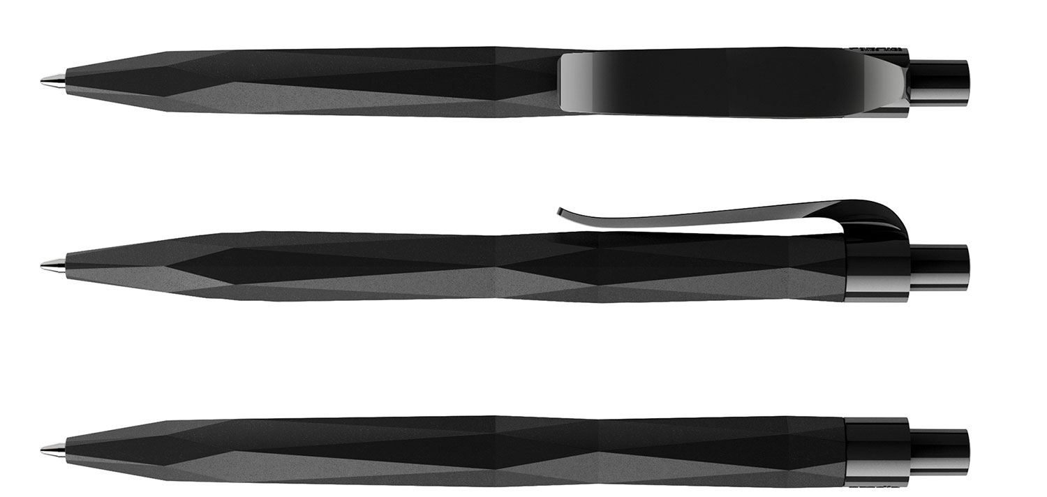 Prodir Kugelschreiber QS20 PMP M75 Schwarz Matt