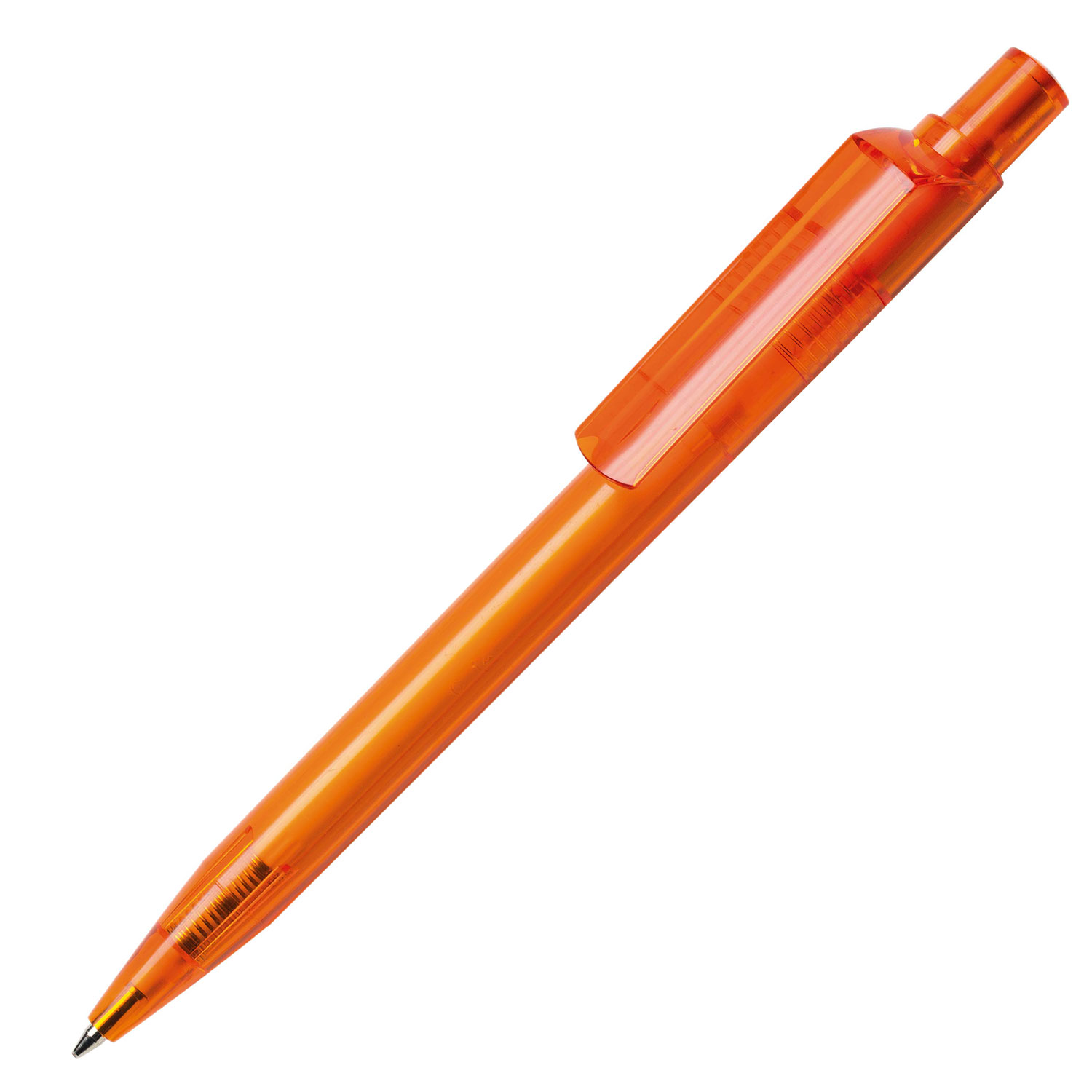 Quatron Kugelschreiber Dot Transparent Orange