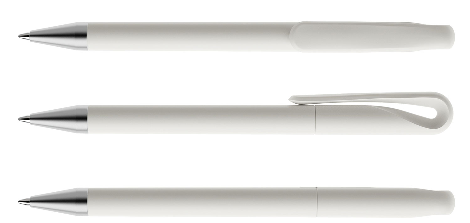 Prodir Kugelschreiber DS1 TMS M02 Weiss Matt