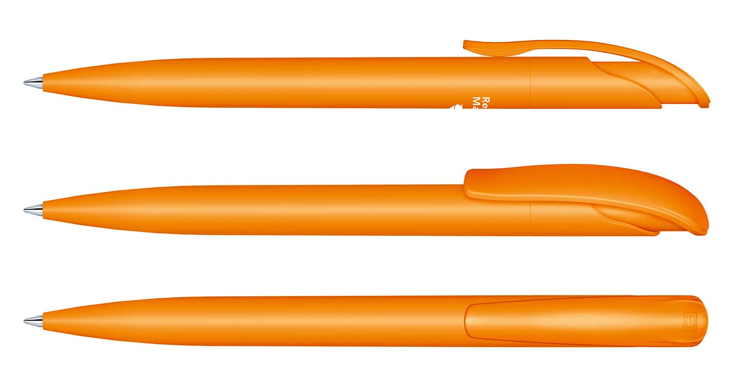 Senator Kugelschreiber Challenger Recycled Orange Matt