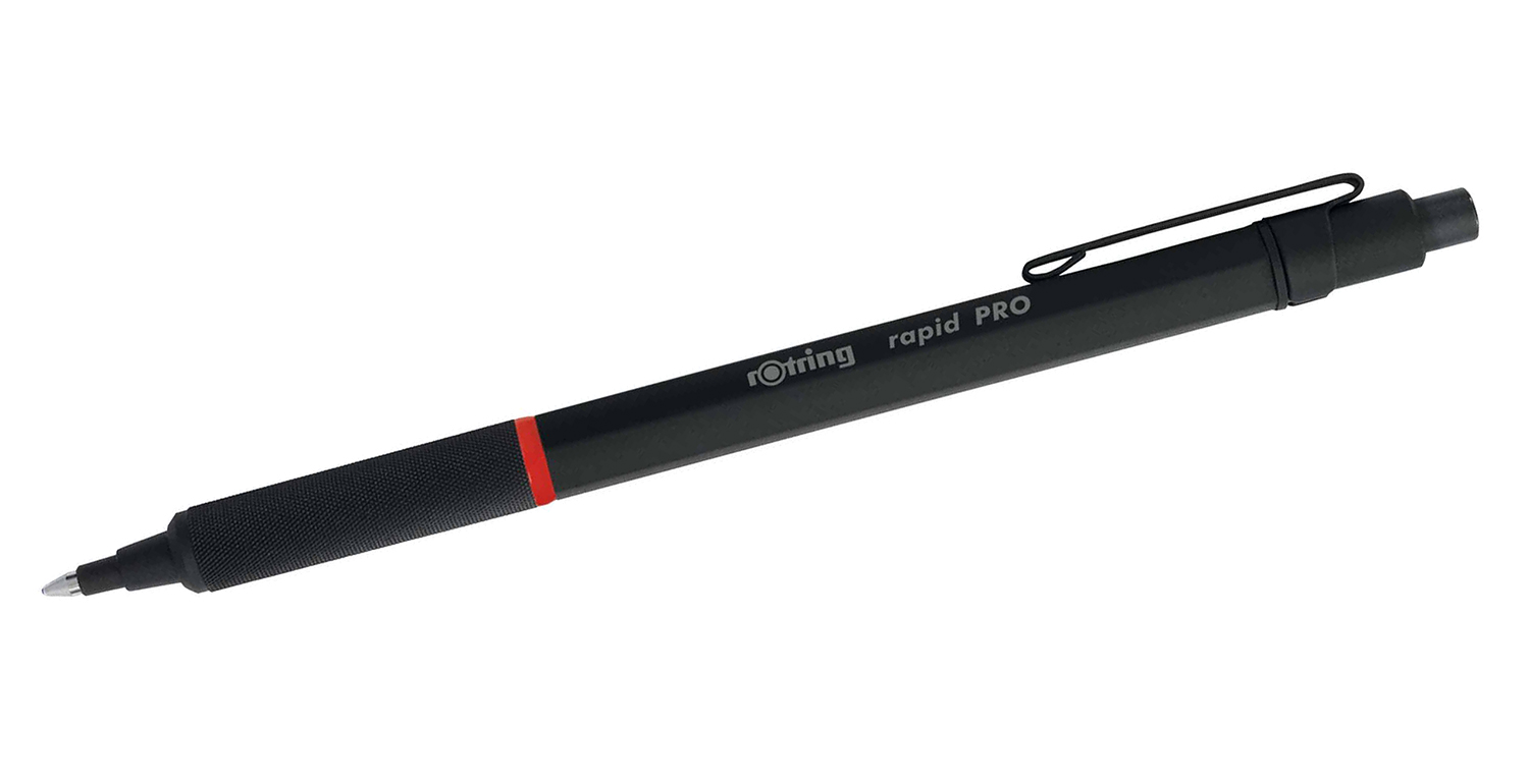 Rotring Kugelschreiber Rapid Pro Schwarz