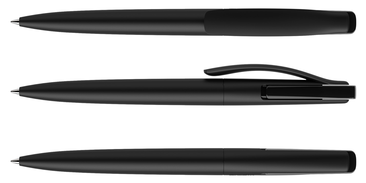 Prodir Kugelschreiber DS2 PMM M75 Schwarz Matt