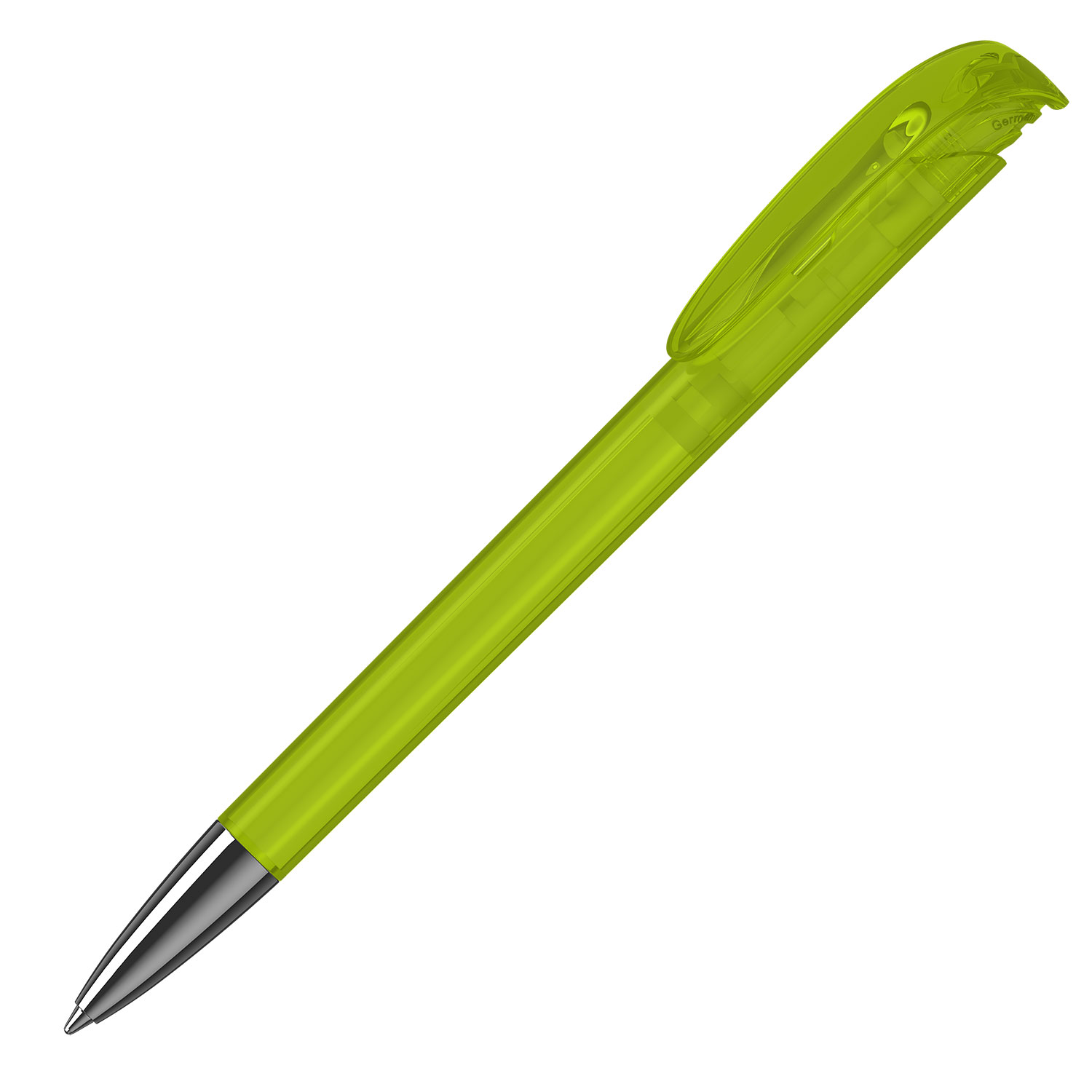 Klio Kugelschreiber Jona transparent Mn Hellgrün