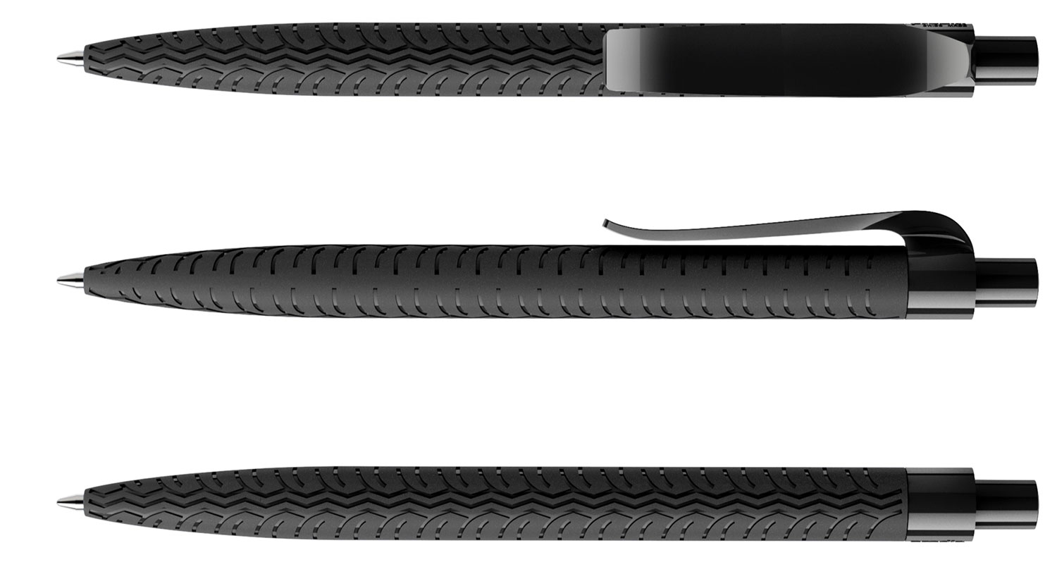 Prodir Kugelschreiber QS03 PMP M75 Schwarz Matt