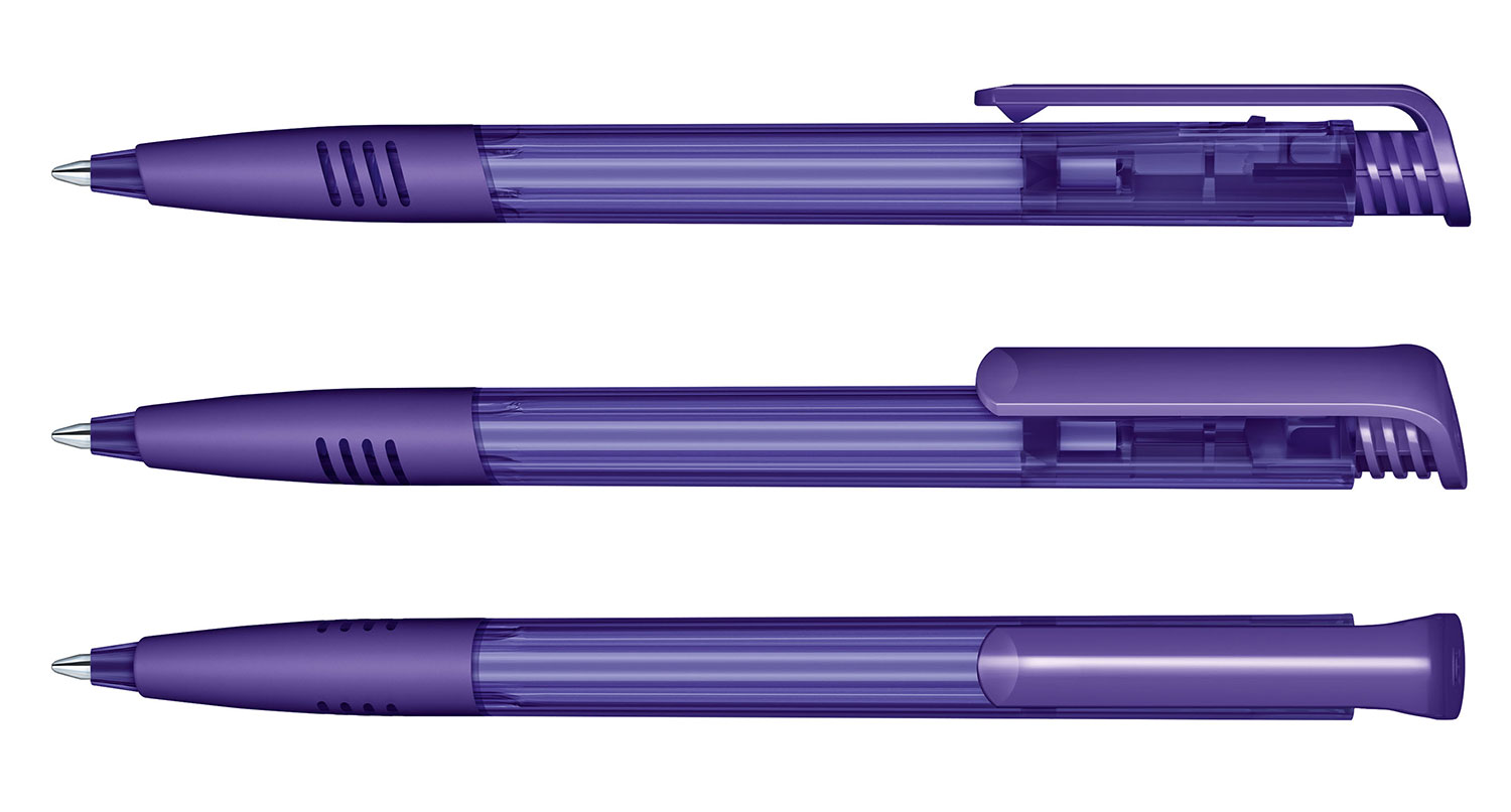 Senator Kugelschreiber Super Hit Violet Clear SG