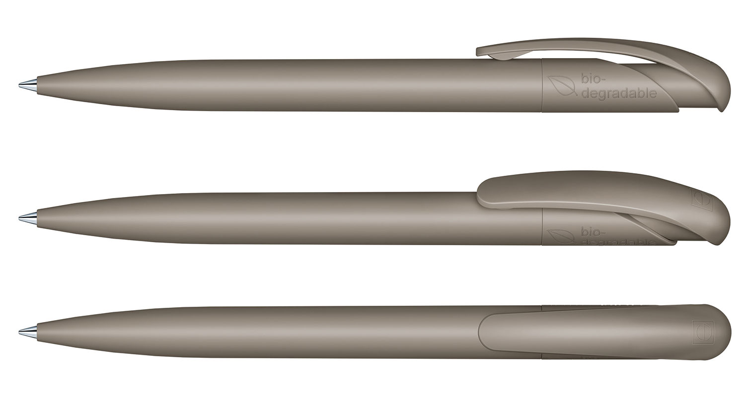 Senator Kugelschreiber Nature Plus Warm Grey Matt