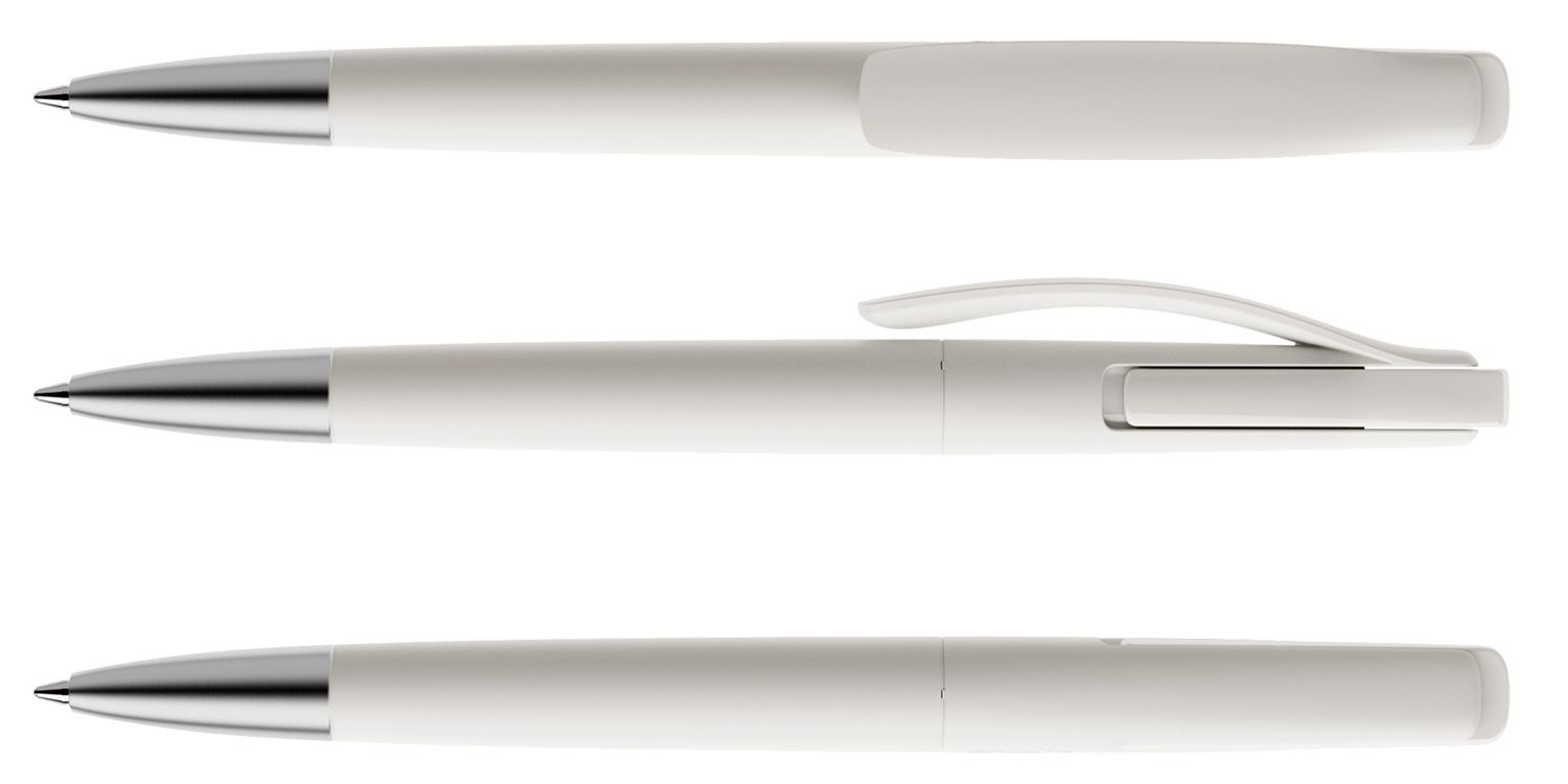 Prodir Kugelschreiber DS2 PMS M02 Weiss Matt